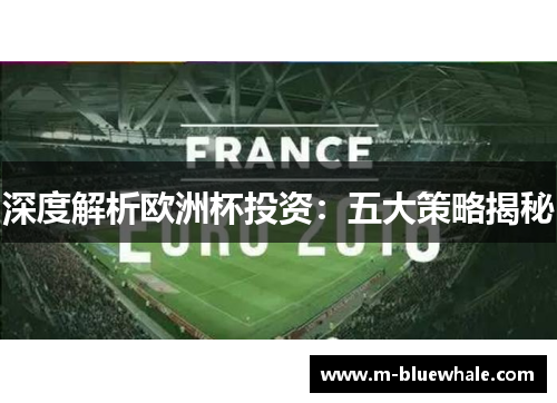 深度解析欧洲杯投资：五大策略揭秘